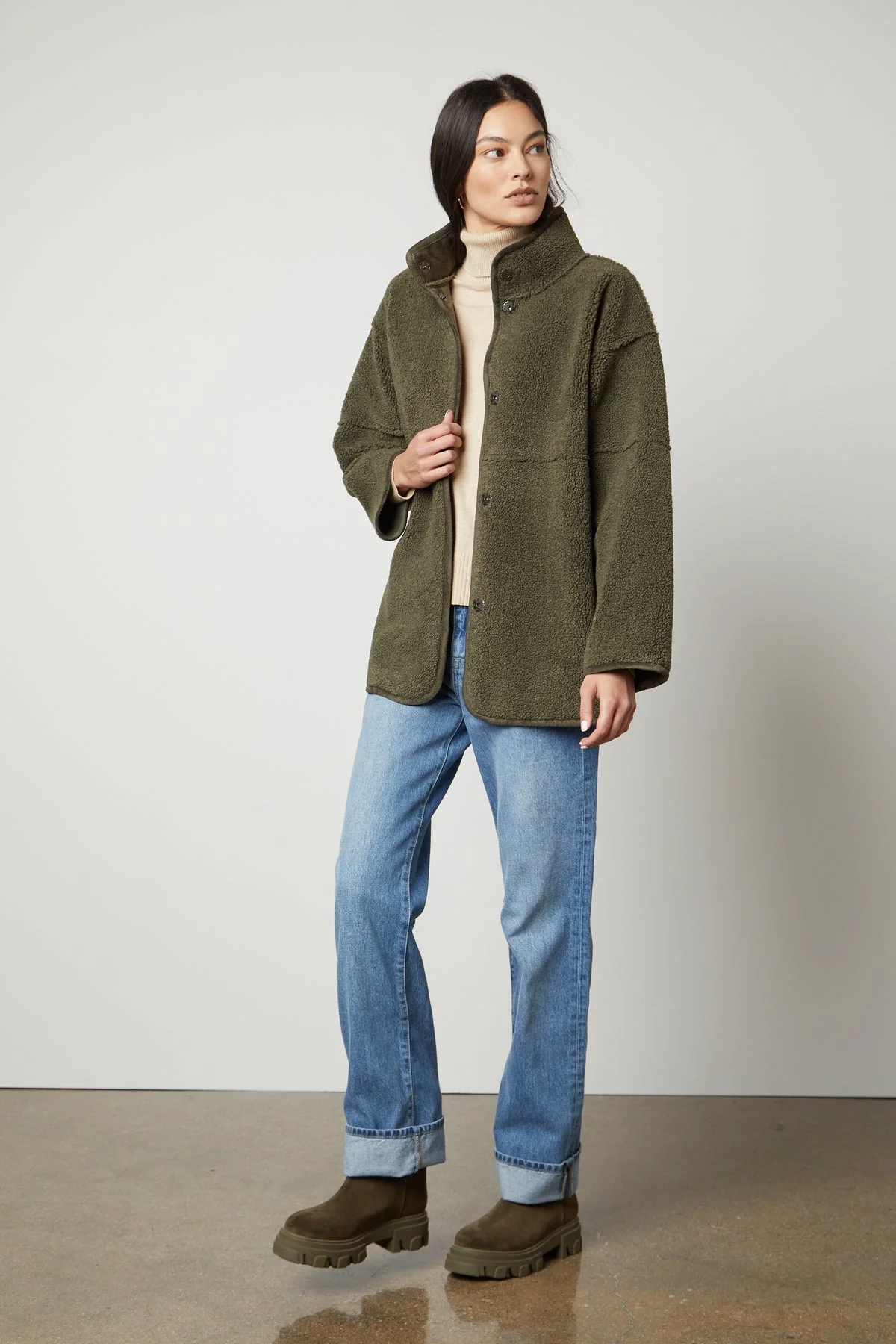 ALBANY LUX SHERPA REVERSIBLE JACKET - Image 16