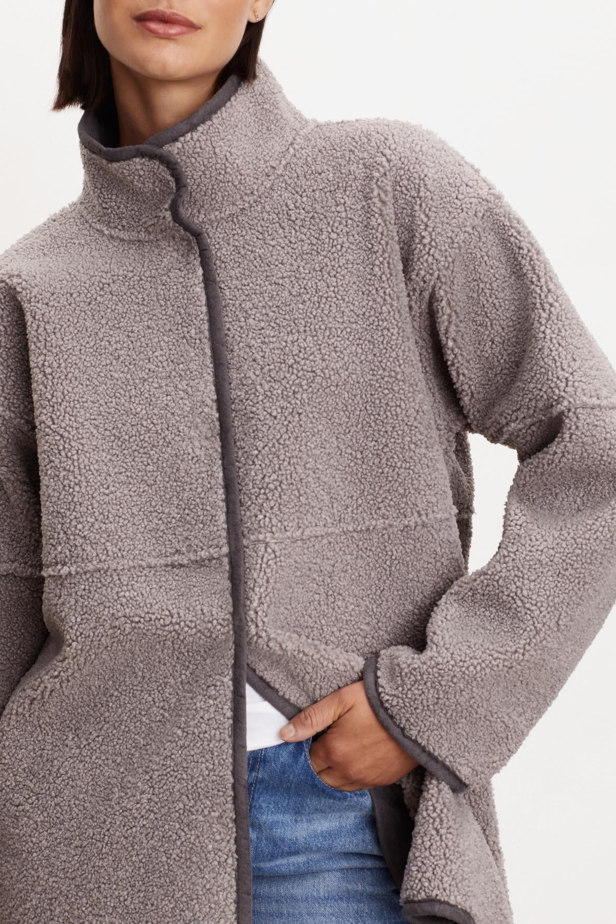 ALBANY LUX SHERPA REVERSIBLE JACKET - Image 2