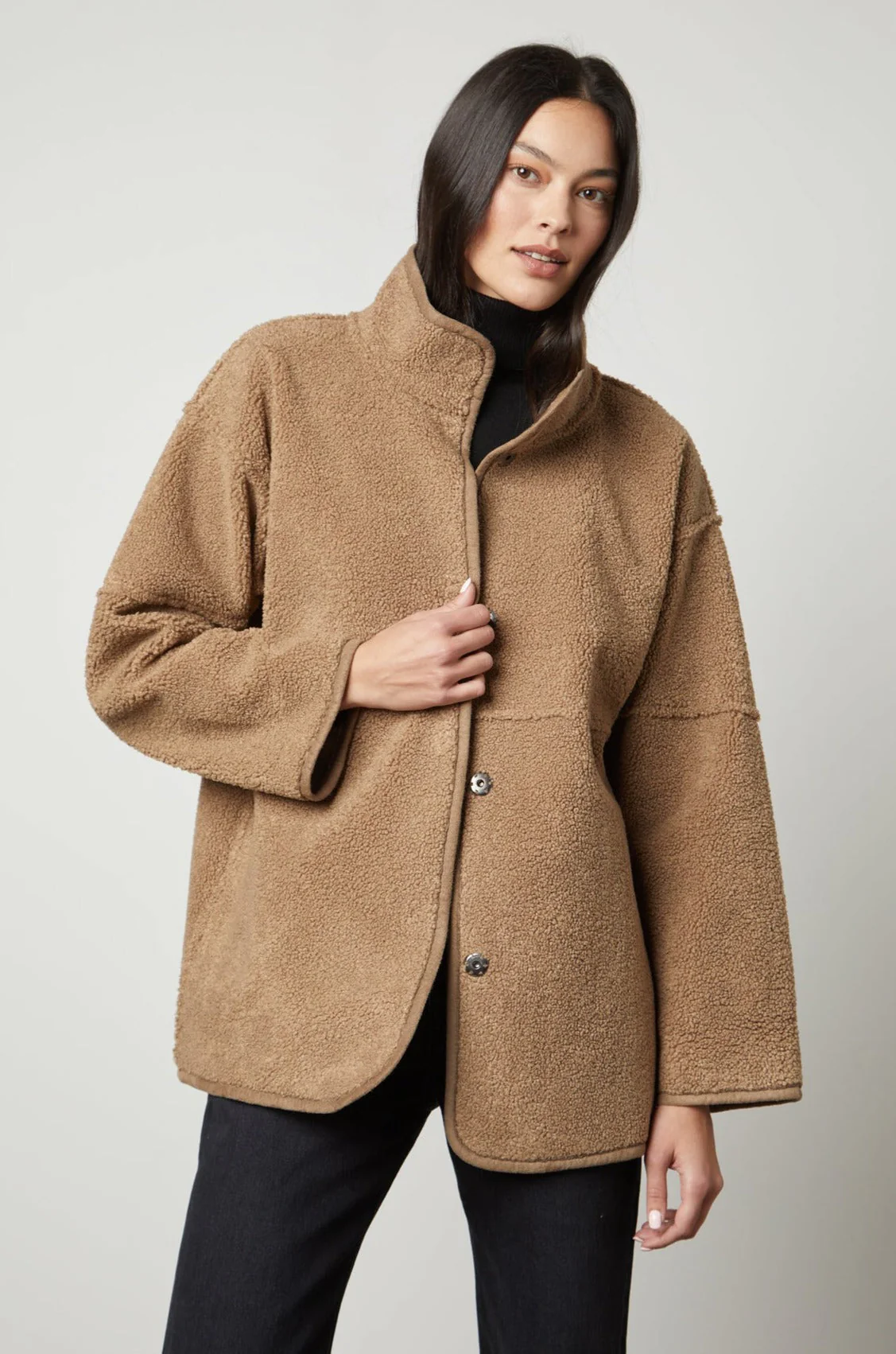 ALBANY LUX SHERPA REVERSIBLE JACKET - Image 20