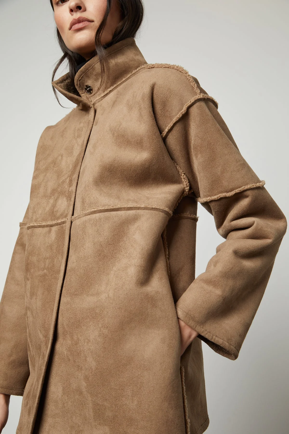 ALBANY LUX SHERPA REVERSIBLE JACKET - Image 22