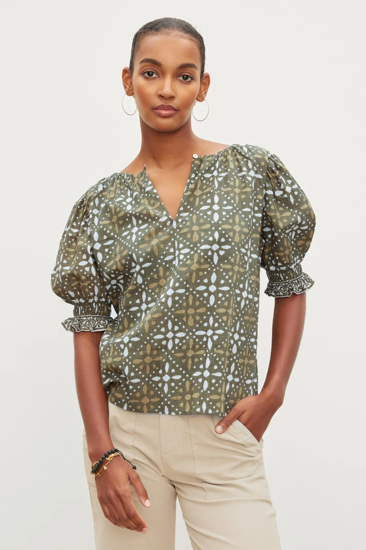 ALEX PRINTED BLOUSE - Image 3