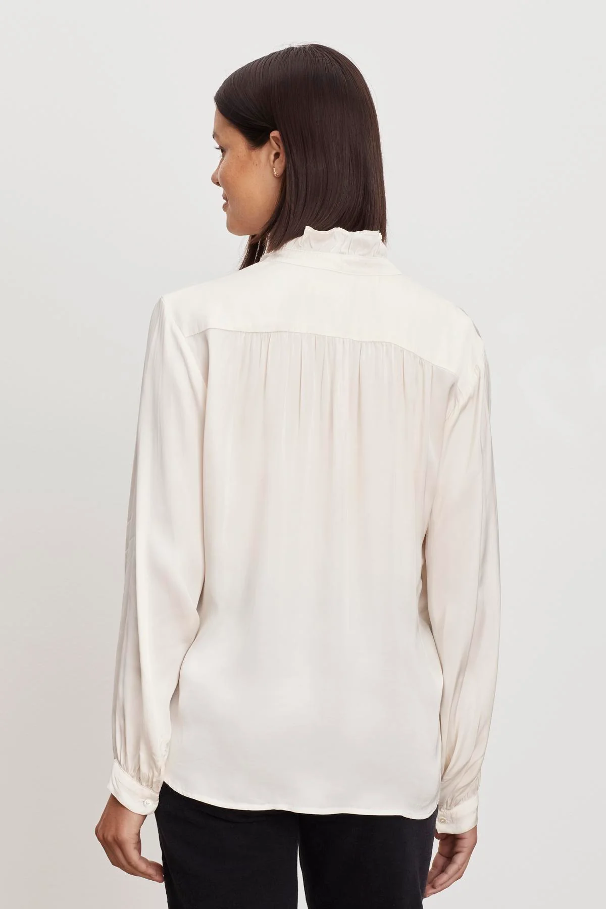 ALI BUTTON FRONT BLOUSE - Image 3