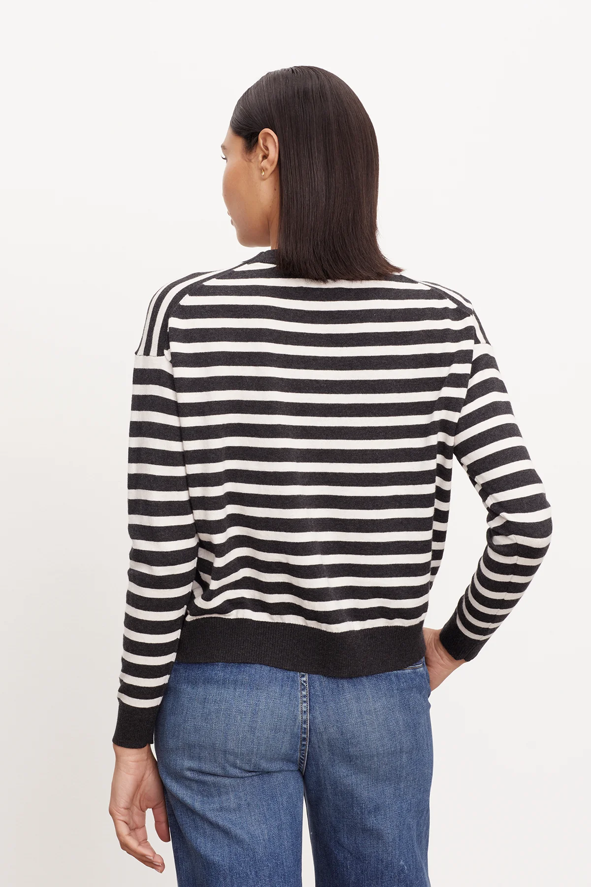 ALISTER STRIPED CREW NECK SWEATER - Image 9