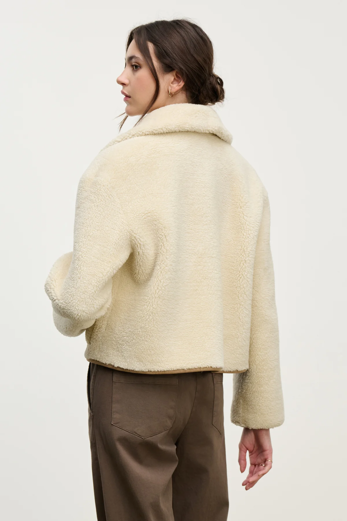 AMARA SHERPA REVERSIBLE JACKET - Image 4