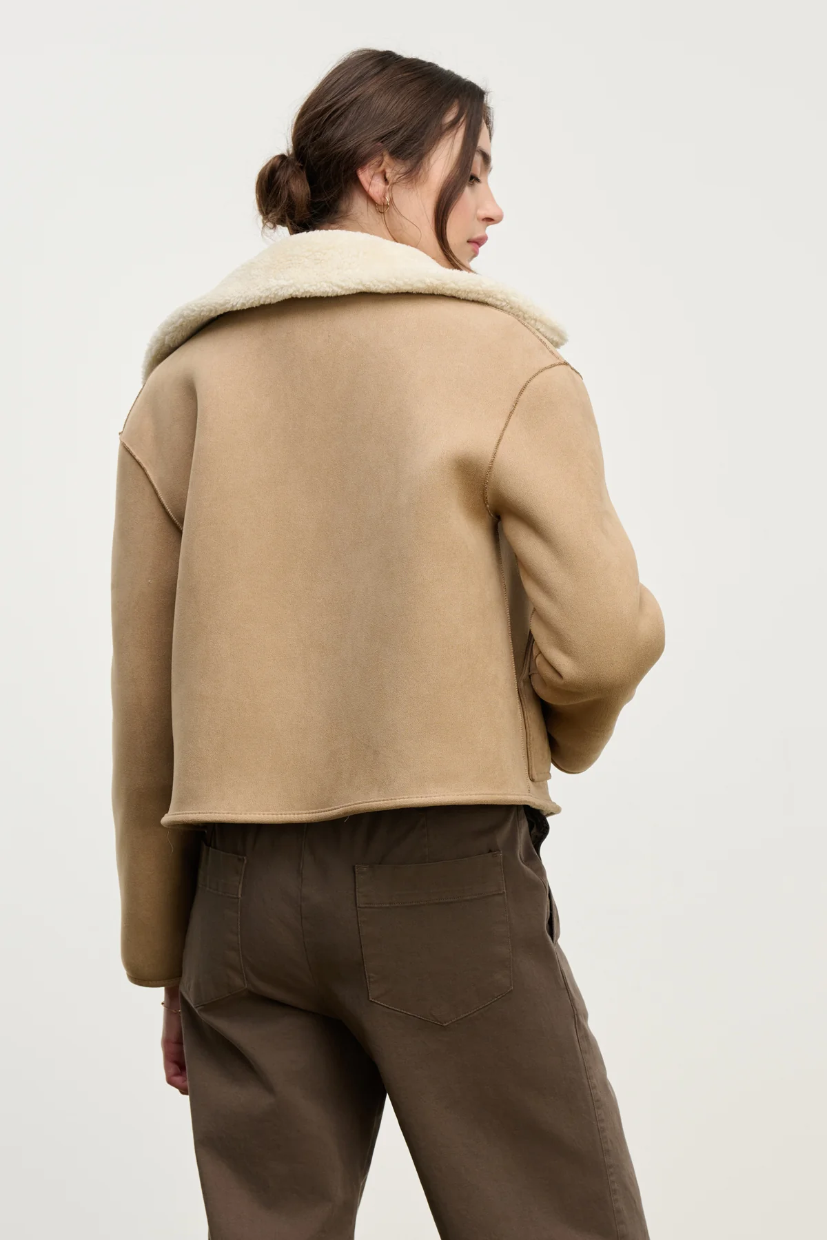 AMARA SHERPA REVERSIBLE JACKET - Image 6