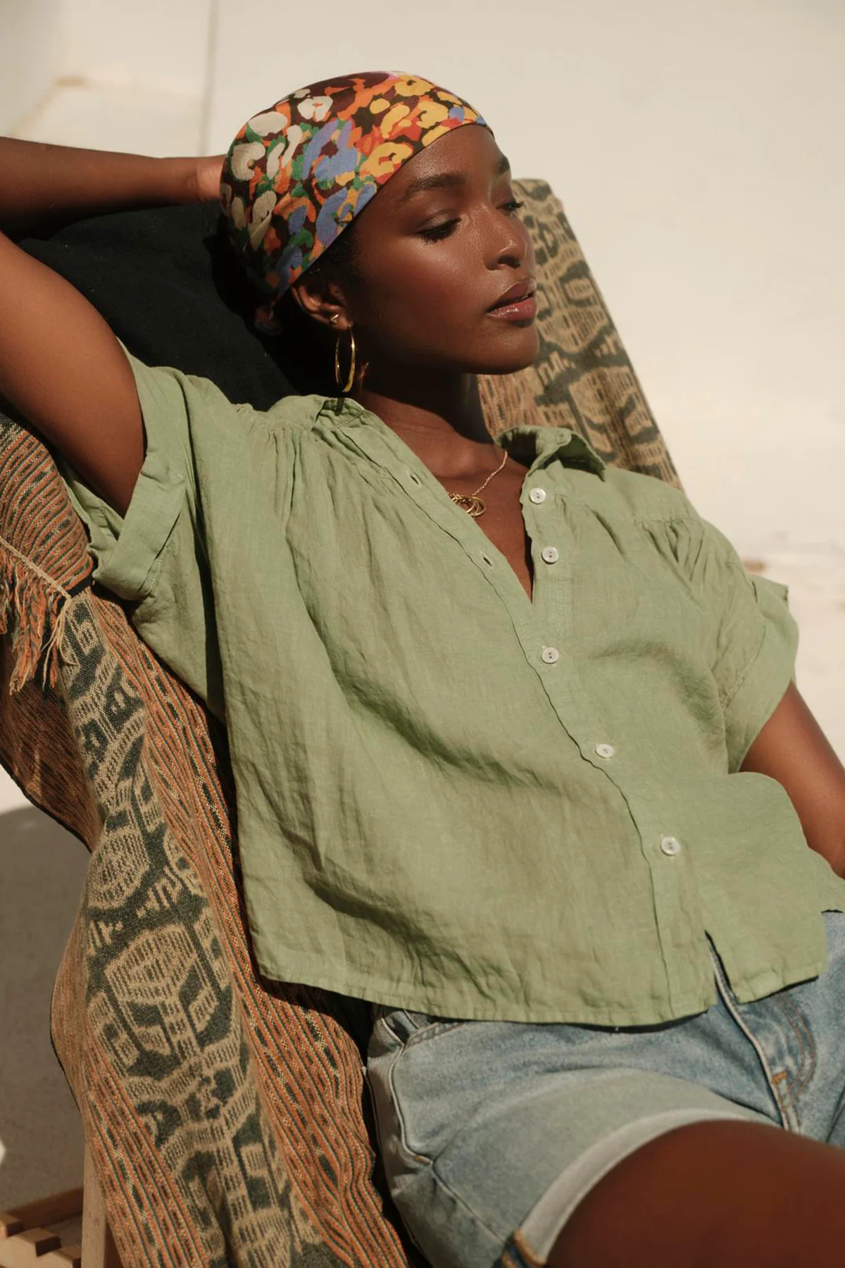ARIA LINEN TOP - Image 5
