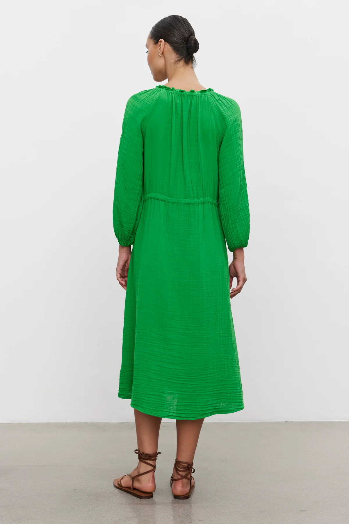 AUDREY COTTON GAUZE DRESS - Image 2