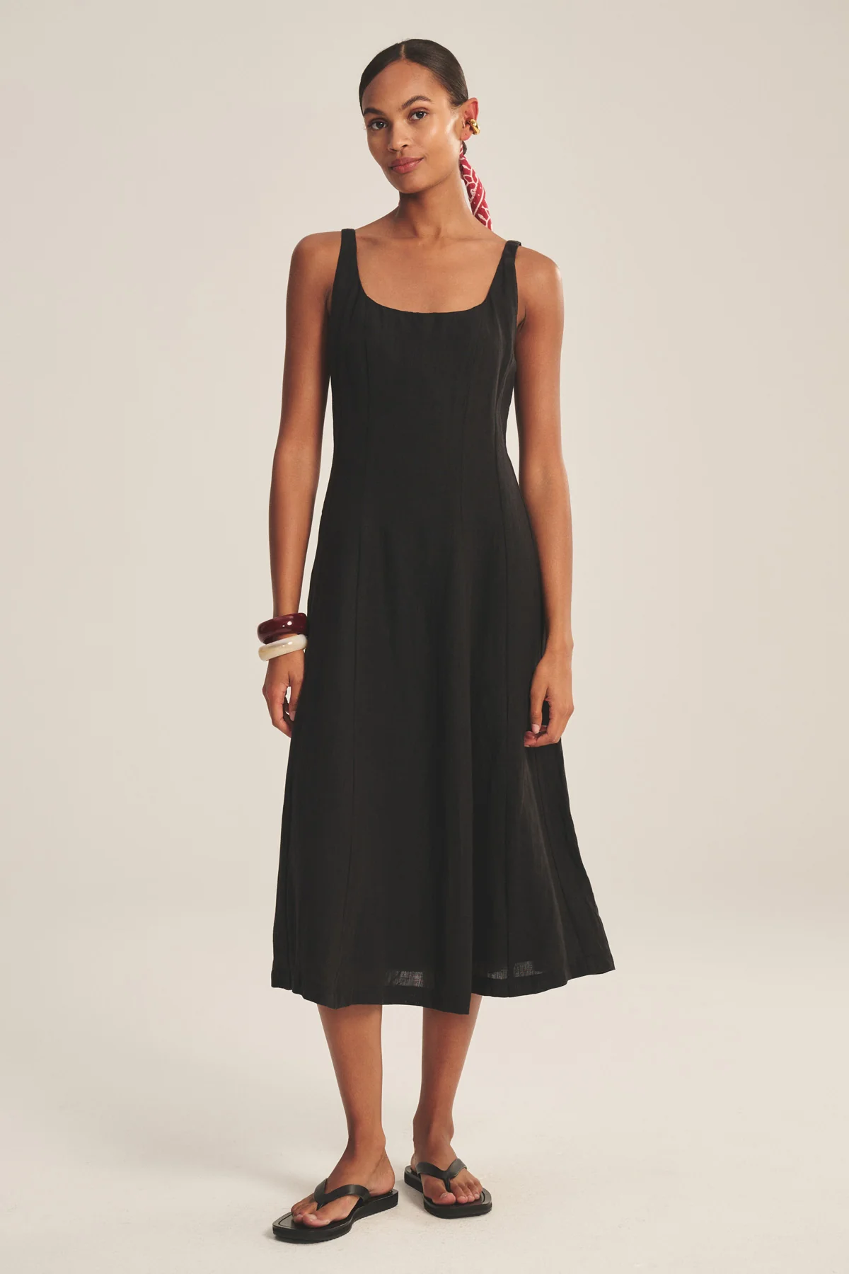 AUSTEN LINEN DRESS - Image 11