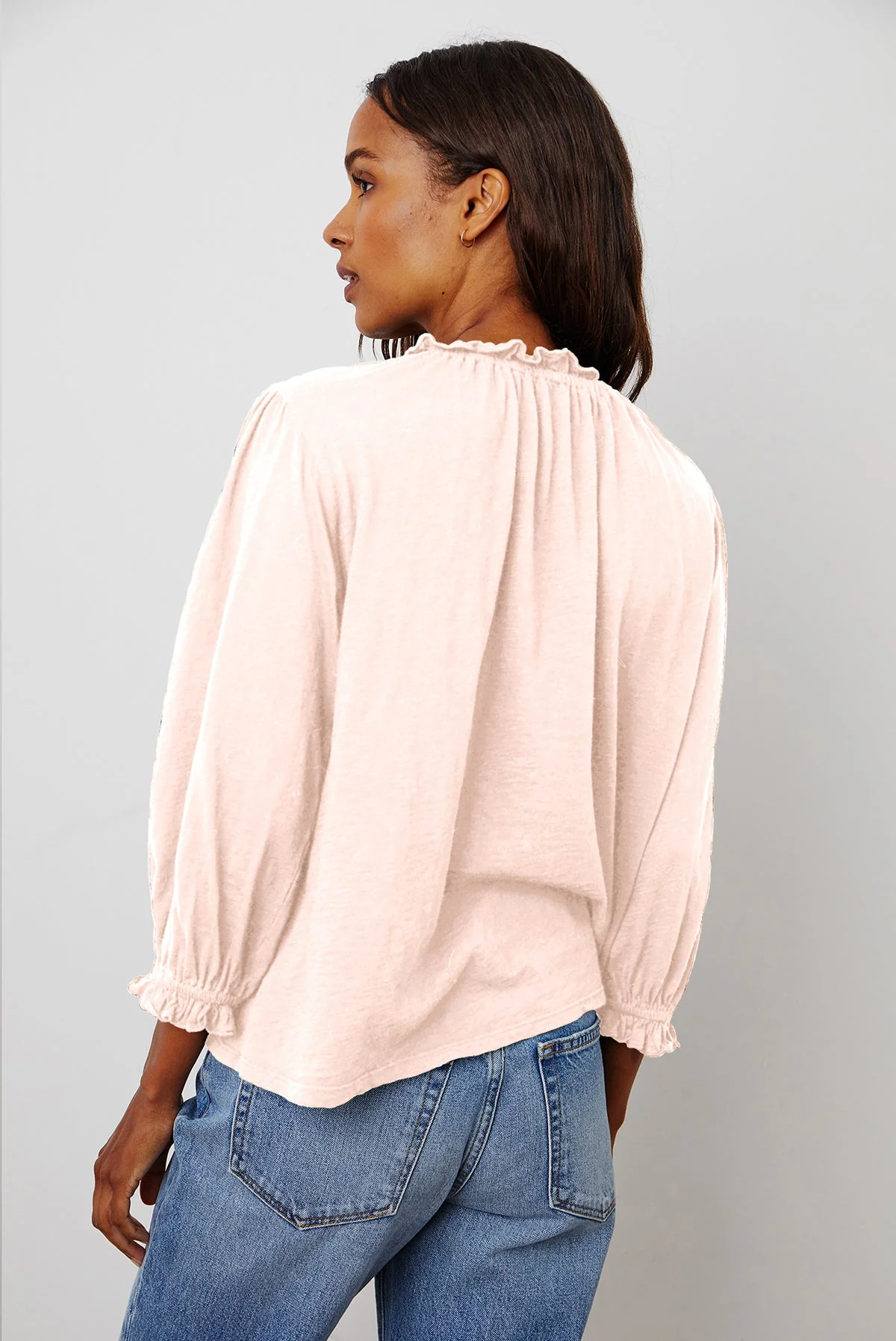 BARBARA 3/4 SLEEVE TOP - Image 7