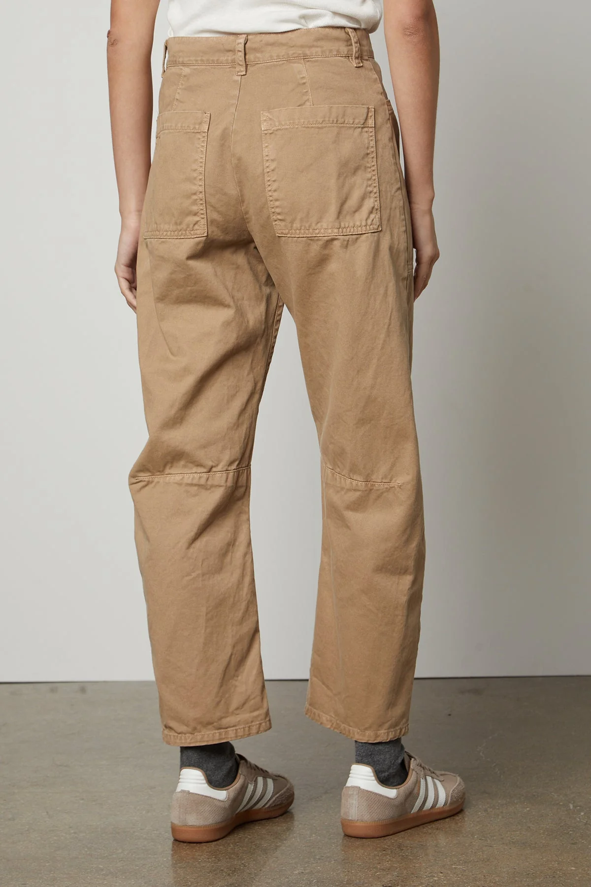 BRYLIE SANDED TWILL UTILITY PANT - Image 4
