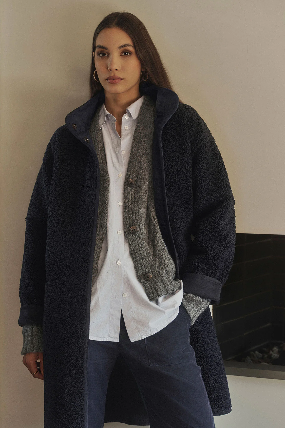 CARA LUX SHERPA REVERSIBLE JACKET - Image 6
