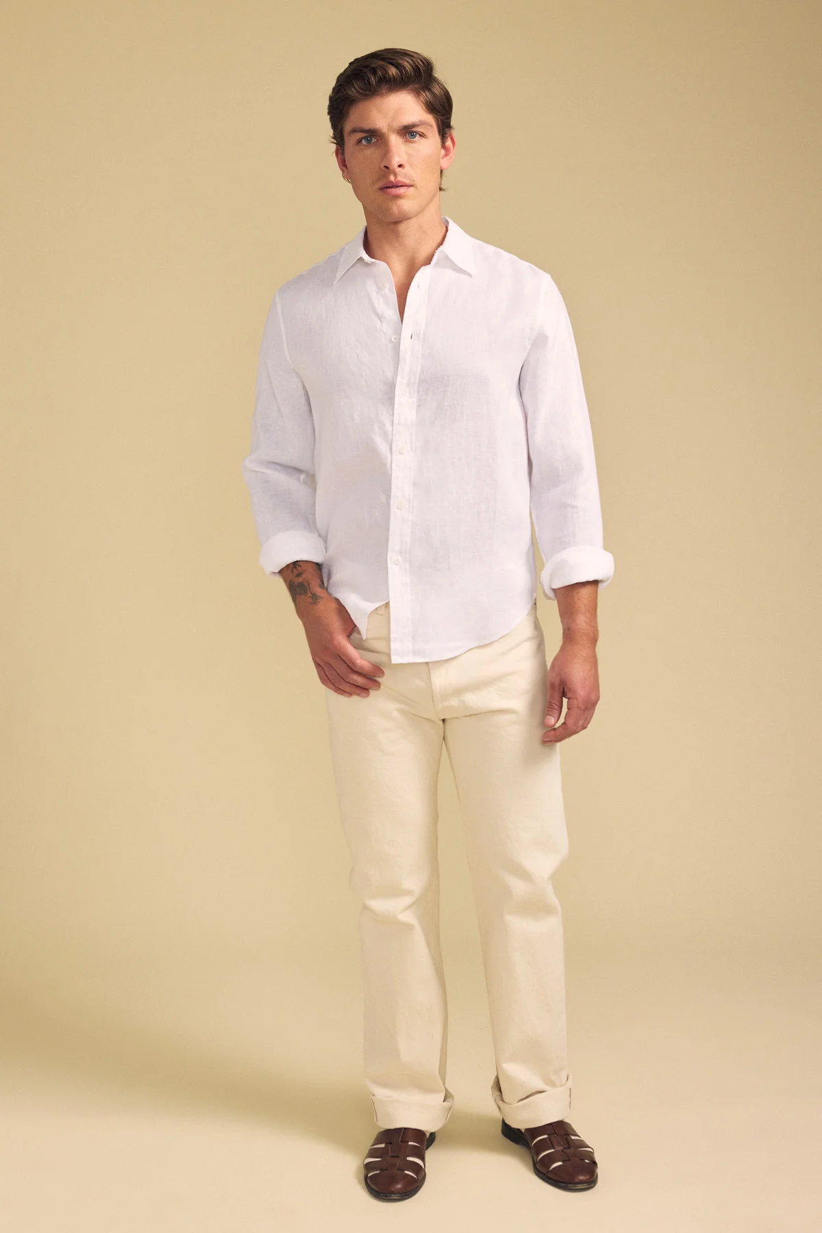 CARUSO LINEN SHIRT - Image 4