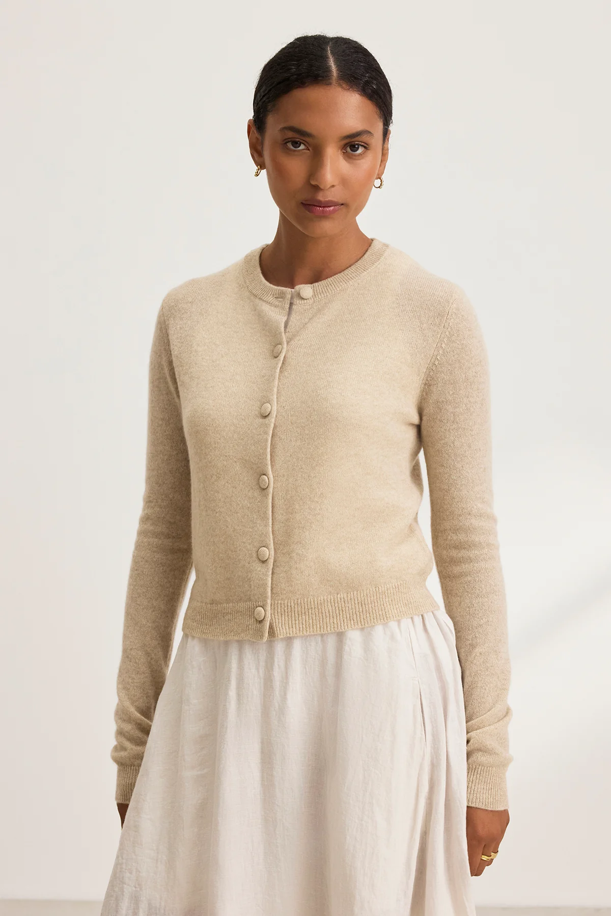 CHRICHET CASHMERE CARDIGAN - Image 4