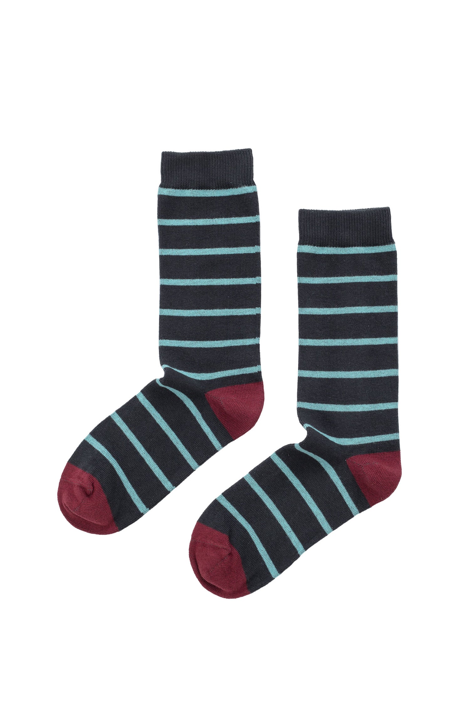 CLUB STRIPE CREW SOCK BY LITTLE RIVER SOCK MILL - Image 6