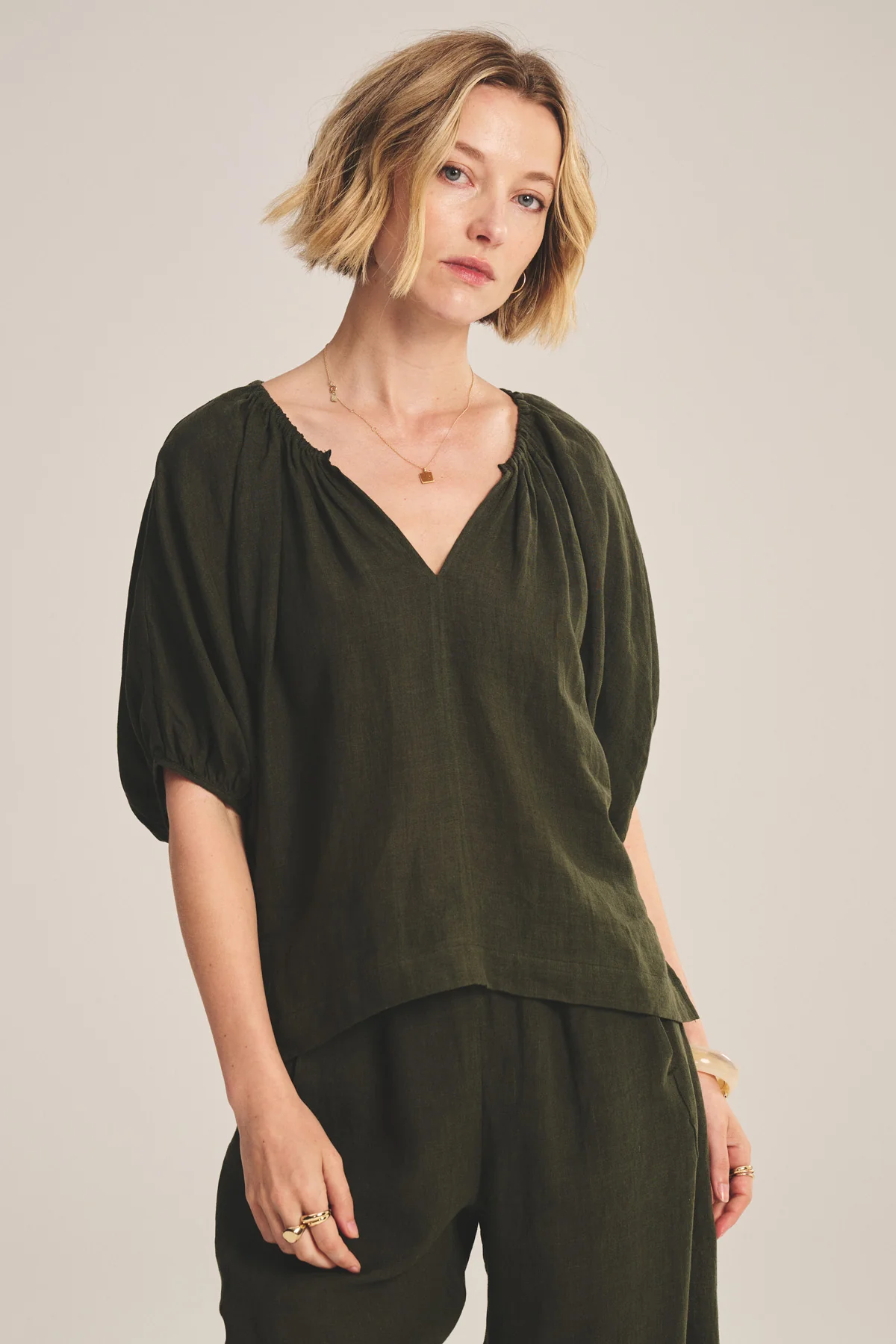 COSETTE LINEN TOP - Image 8