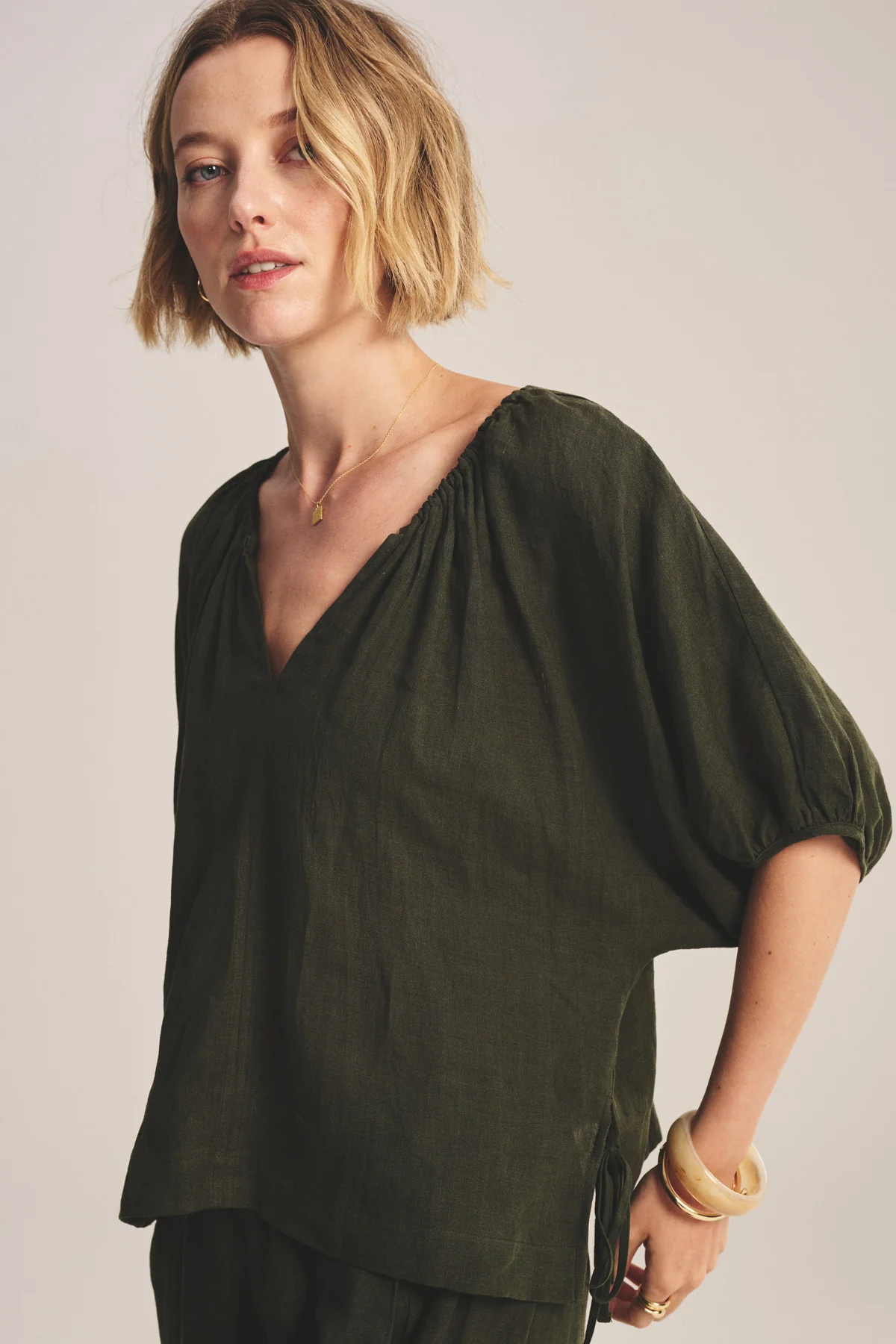 COSETTE LINEN TOP - Image 9