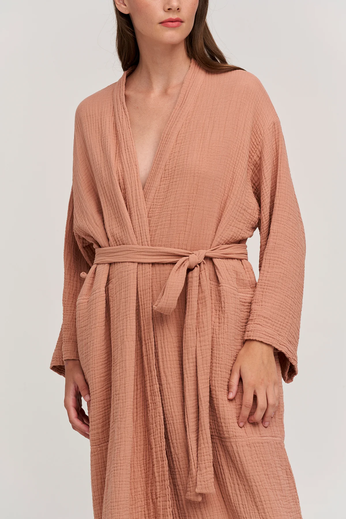 COTTON GAUZE ROBE - Image 14