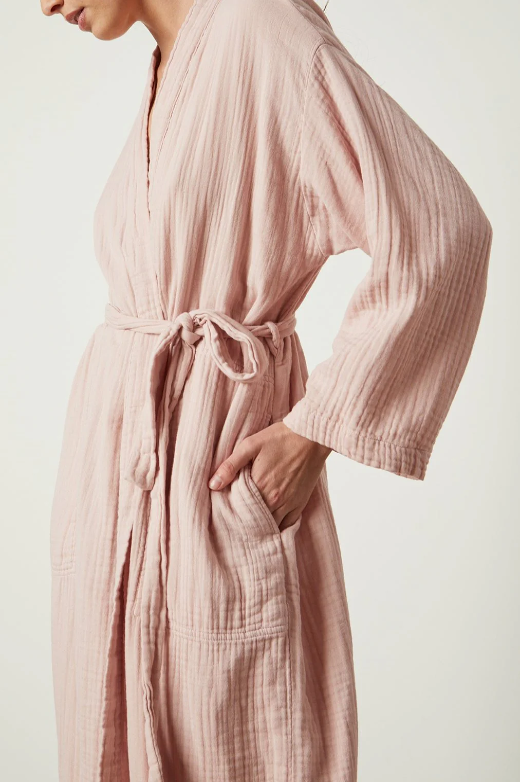 COTTON GAUZE ROBE - Image 16