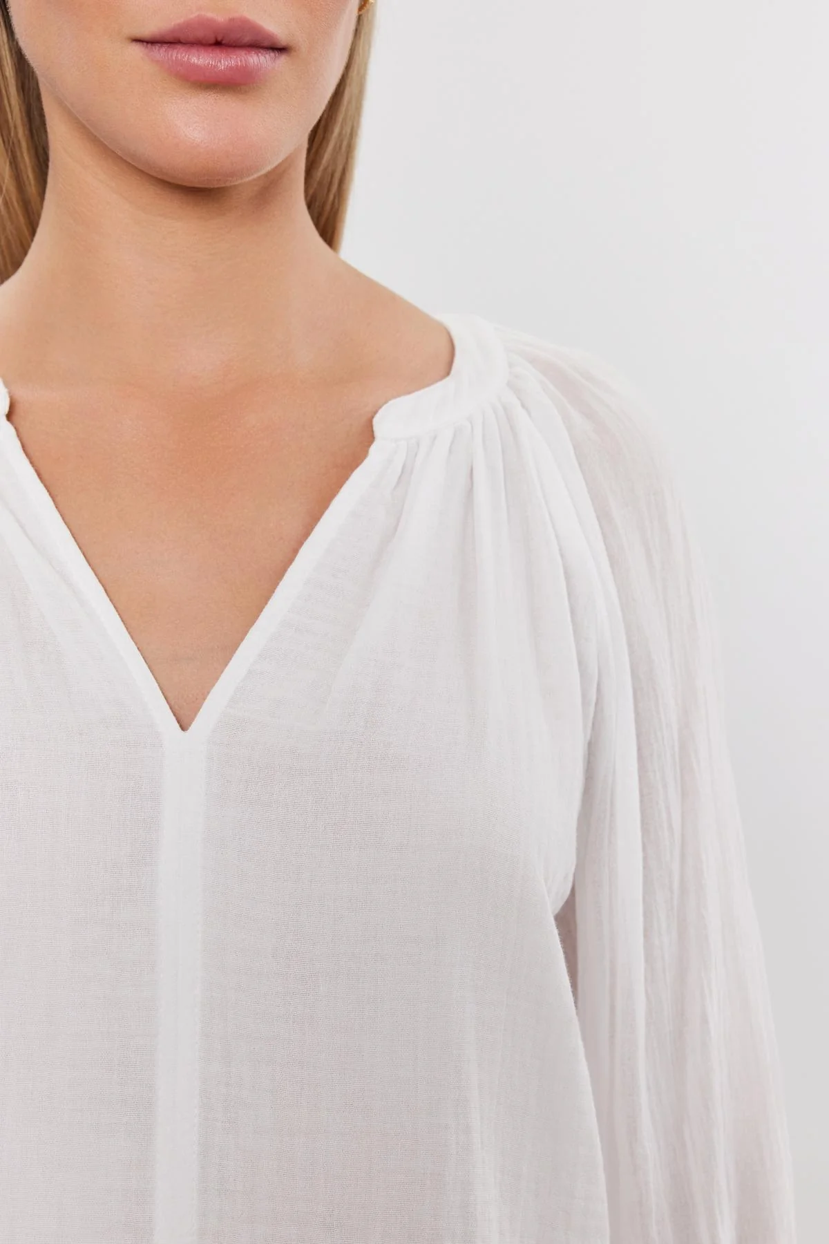 DENICE COTTON GAUZE TOP - Image 2