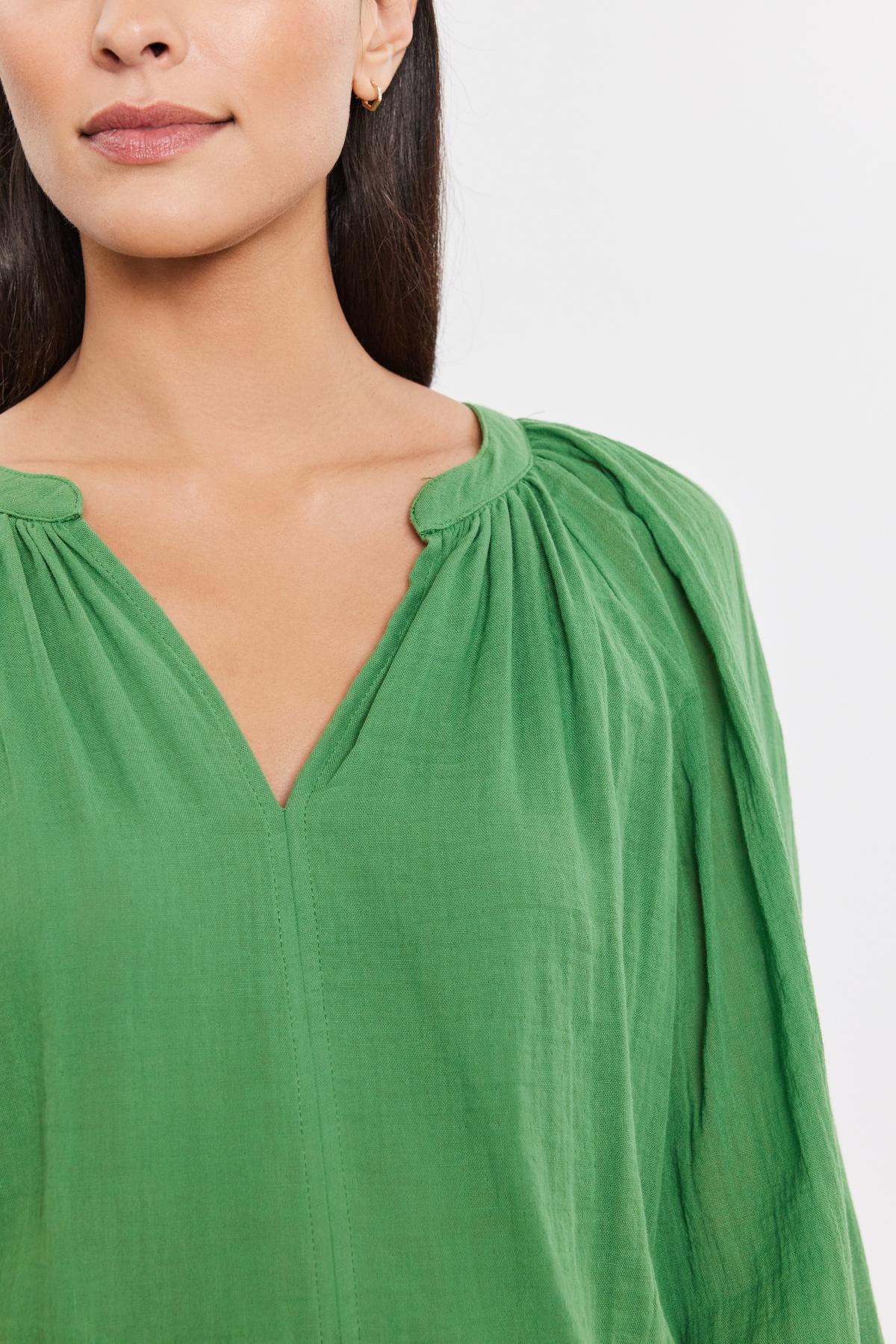 DENICE COTTON GAUZE TOP - Image 9