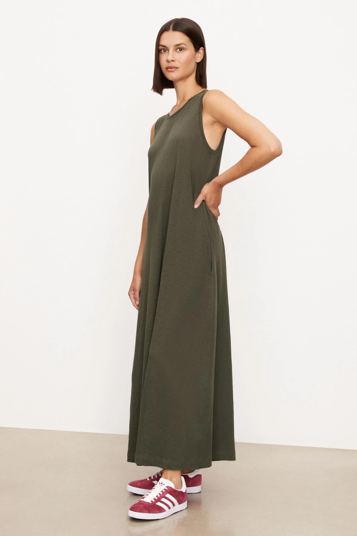 EDITH SLEEVELESS MAXI DRESS - Image 4