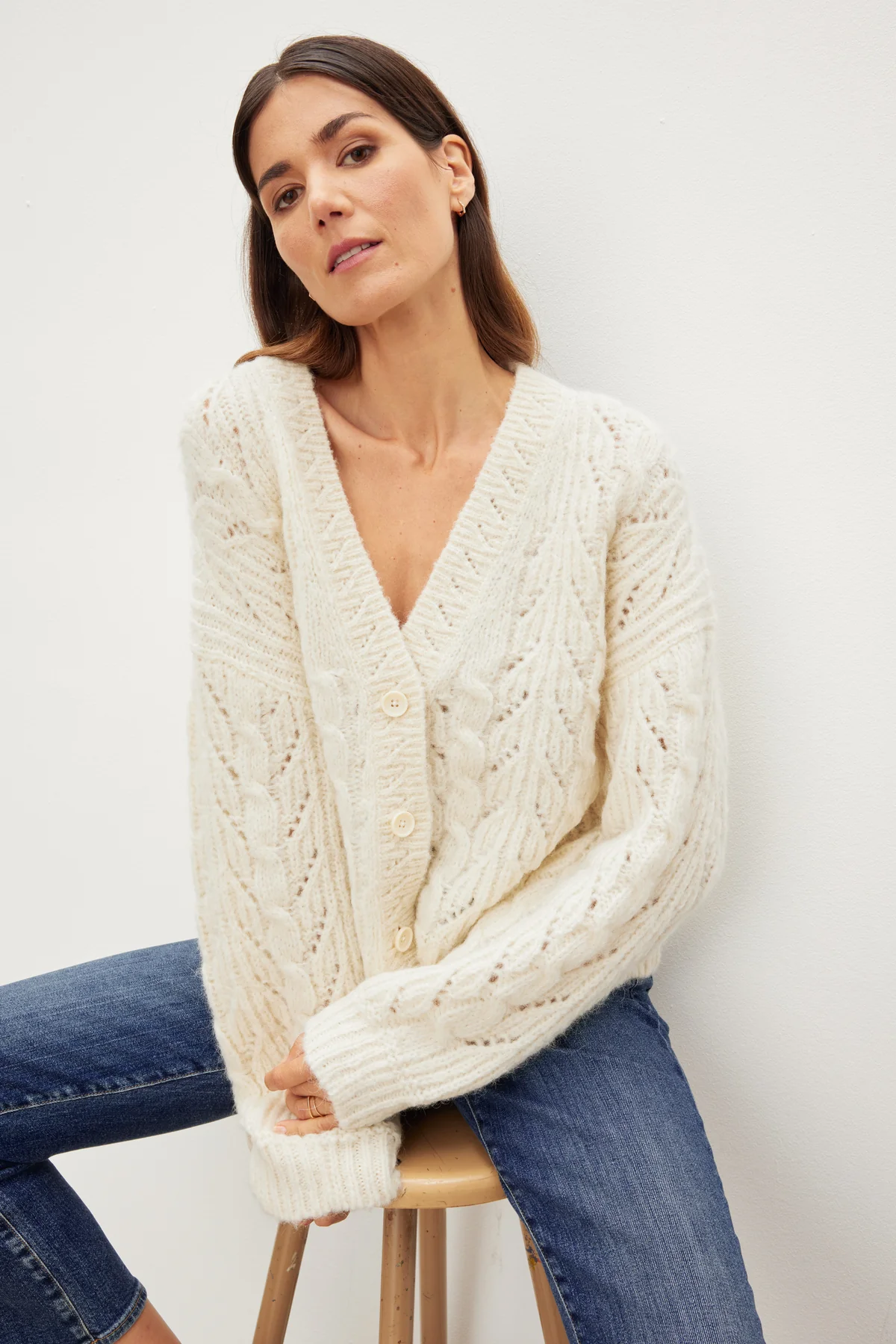 ELISA ALPACA BLEND CARDIGAN - Image 5