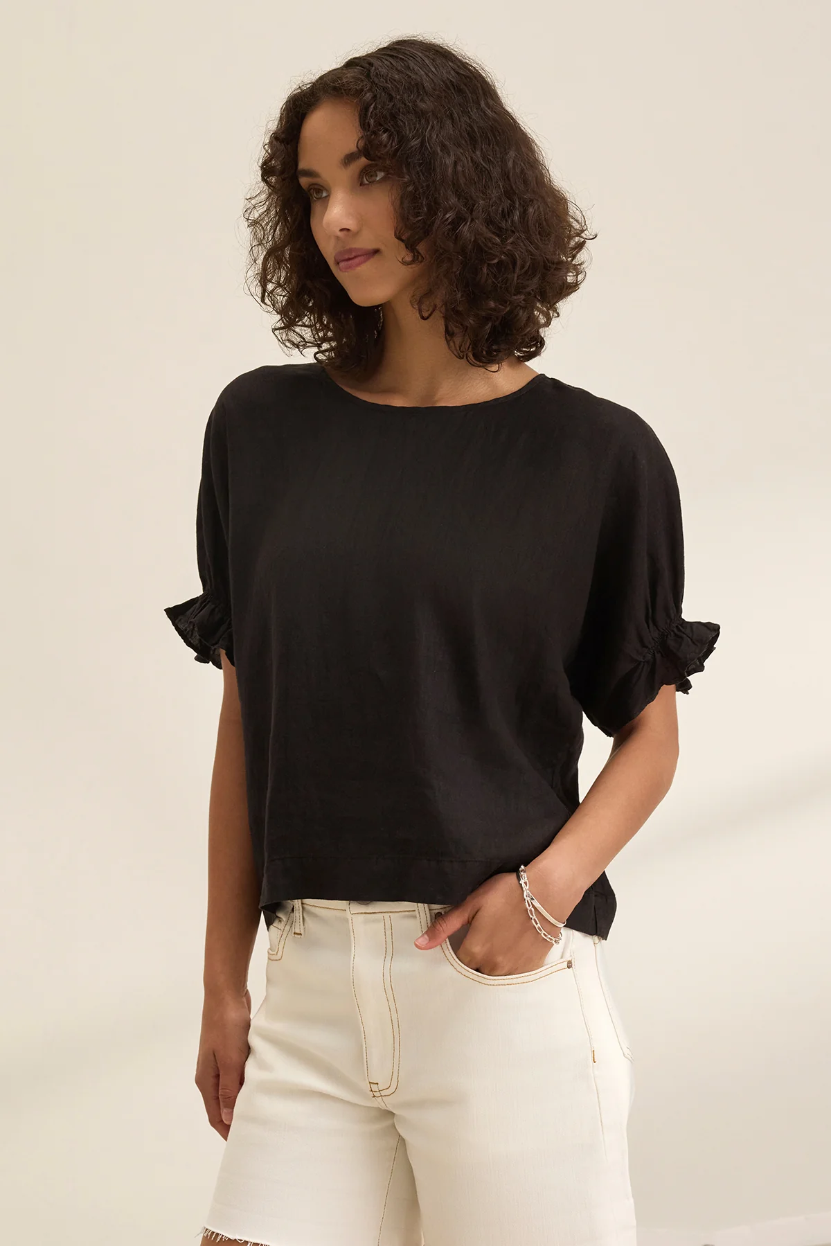 EMILY LINEN TOP - Image 8