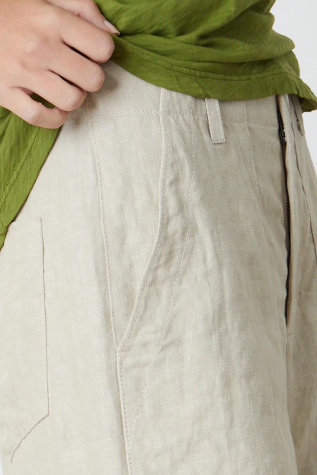 FALLON HEAVY LINEN SHORT - Image 7