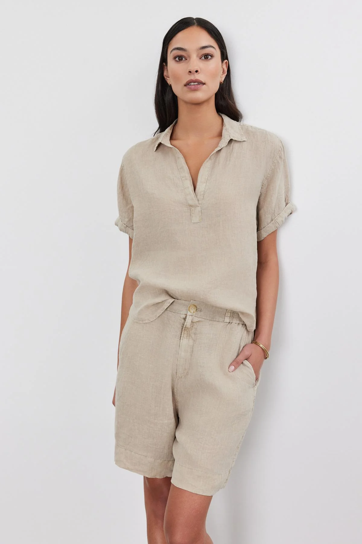 FRANCIS LINEN SHORT - Image 5