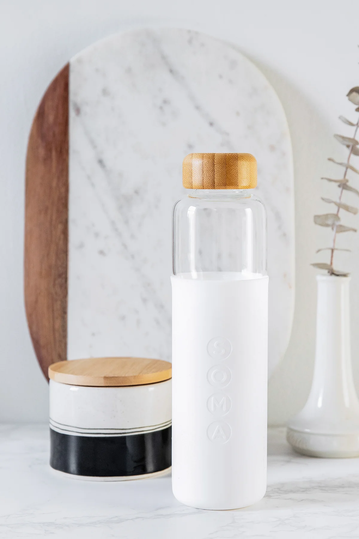 GLASS WATER BOTTLE BY SOMA - Image 8