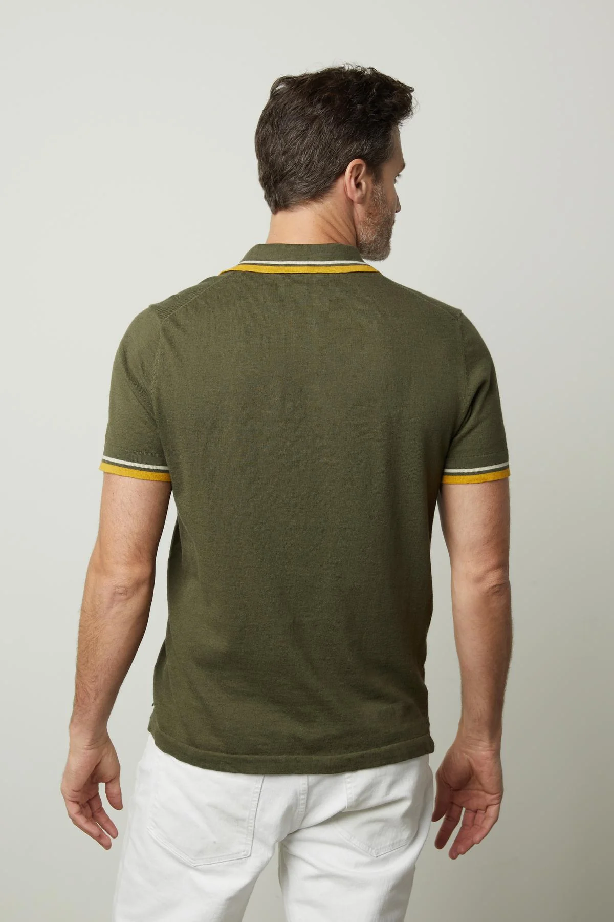 GREGAN LINEN BLEND POLO - Image 3