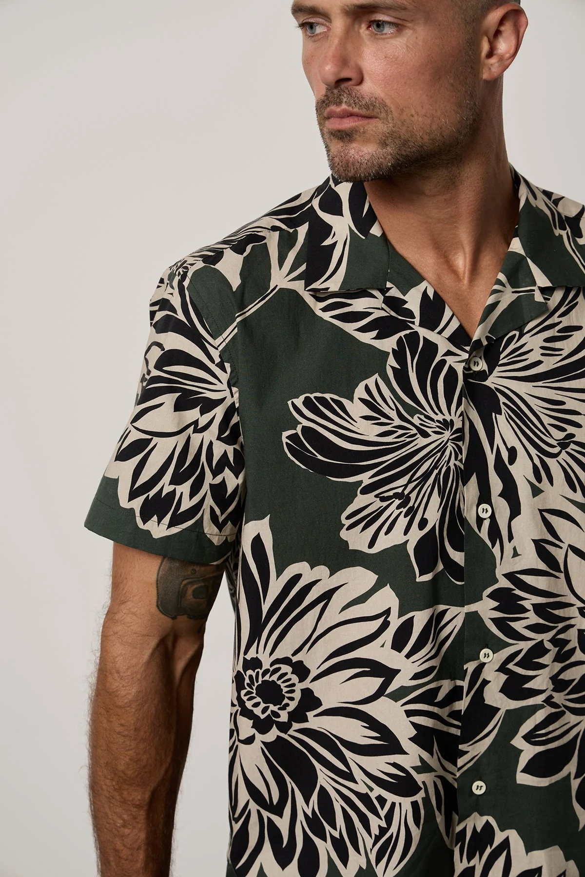 IGGY PRINTED BUTTON-UP SHIRT - Image 6