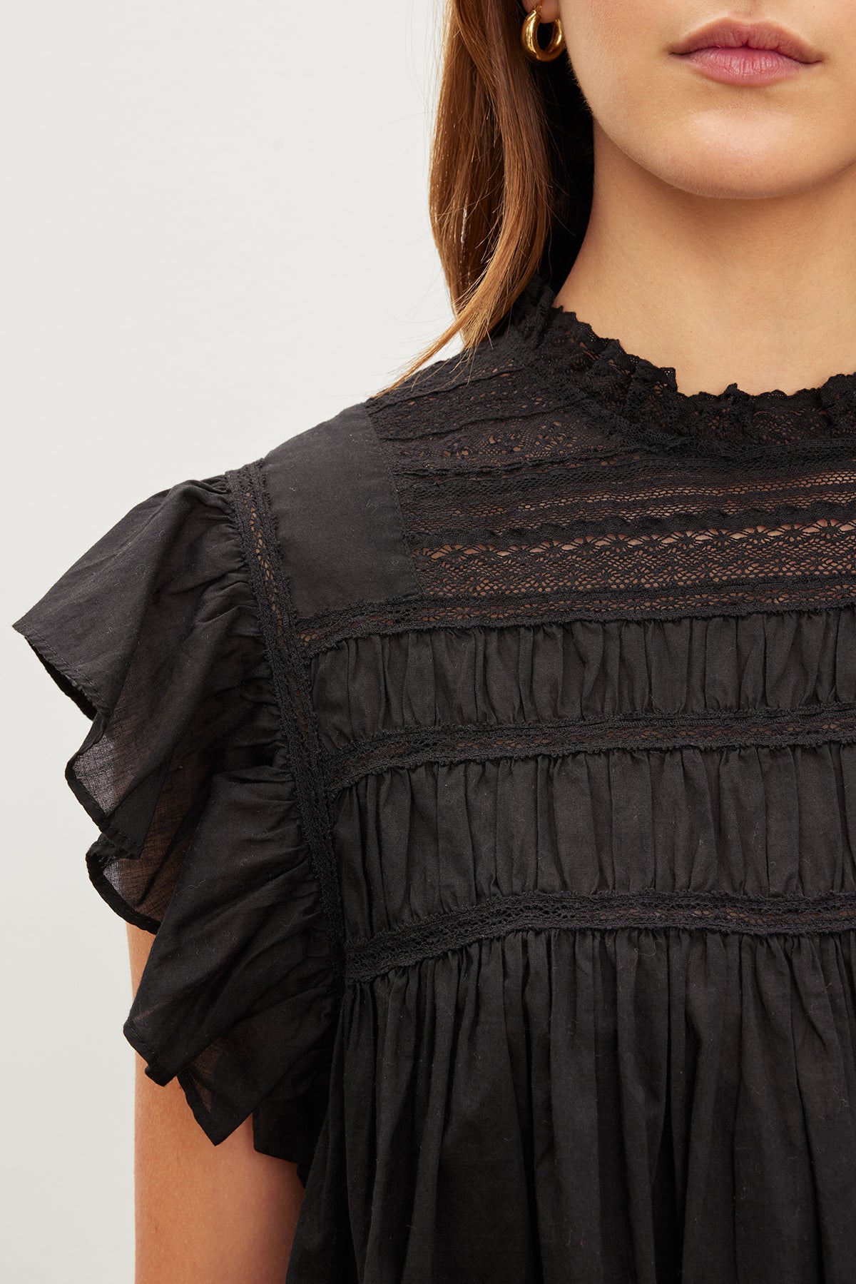 INESSA COTTON LACE TOP - Image 10