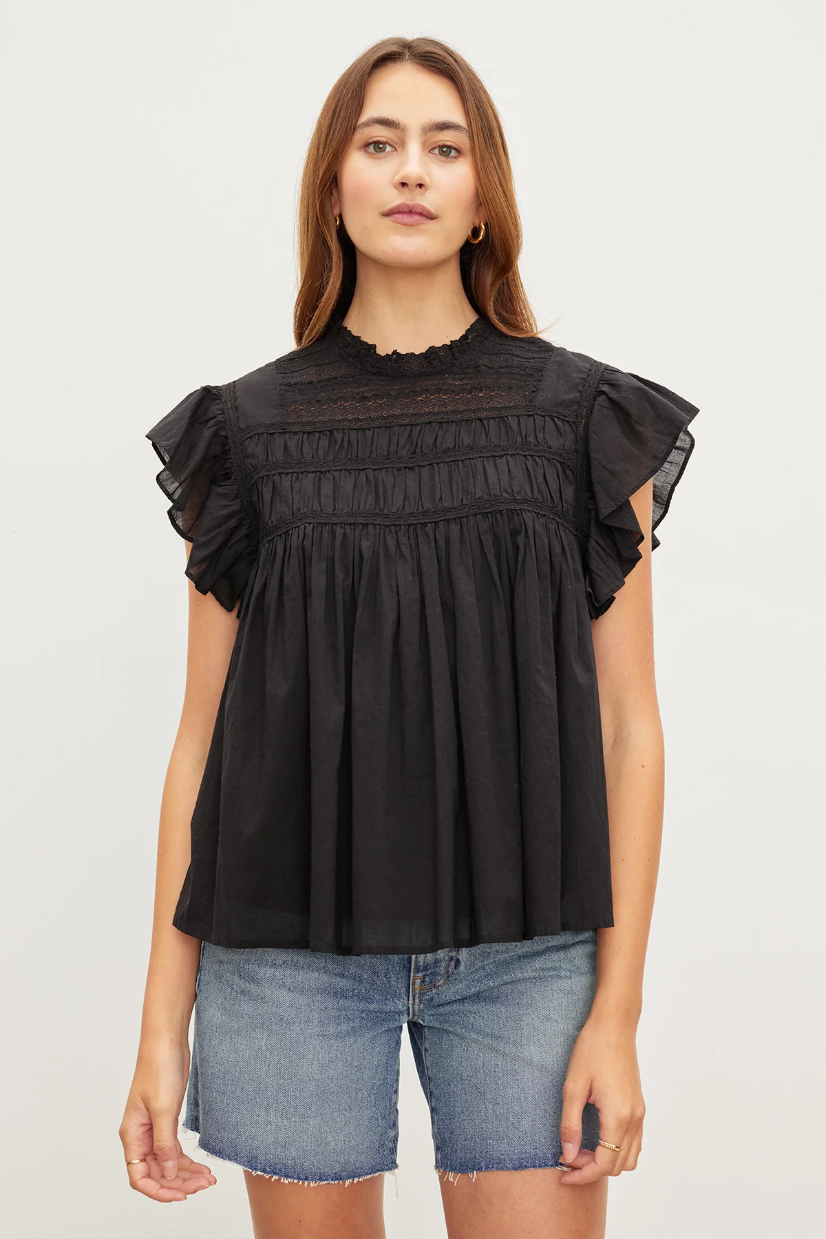 INESSA COTTON LACE TOP - Image 6