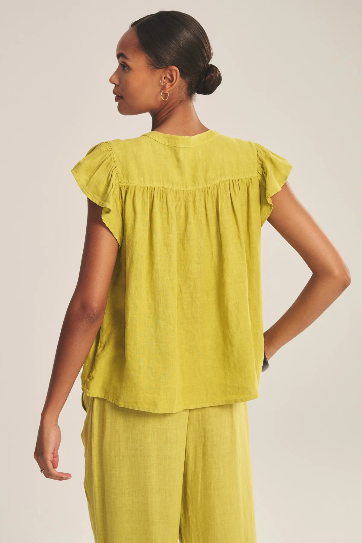 JANEY LINEN TOP - Image 4