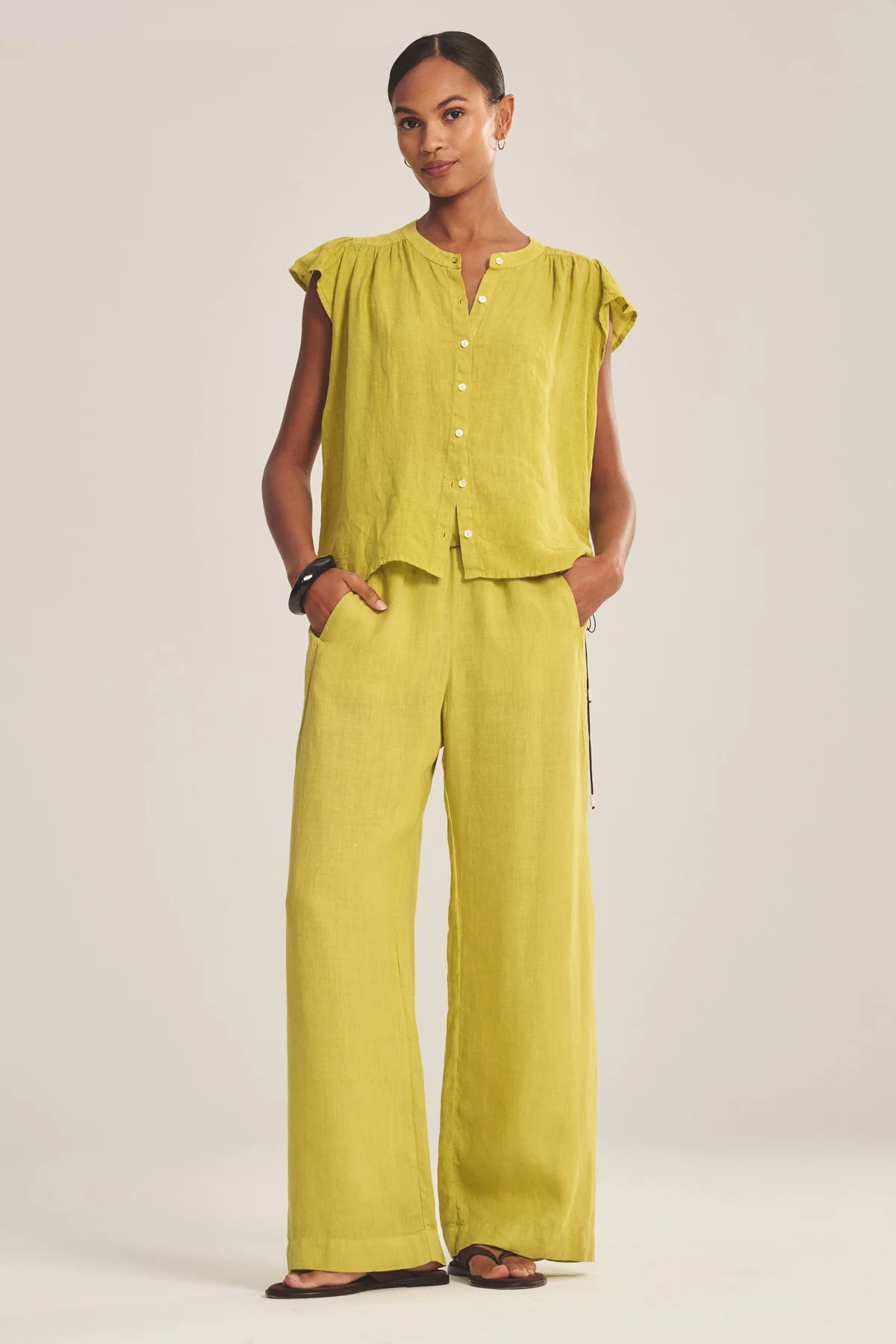 LOLA LINEN PANT - Image 30