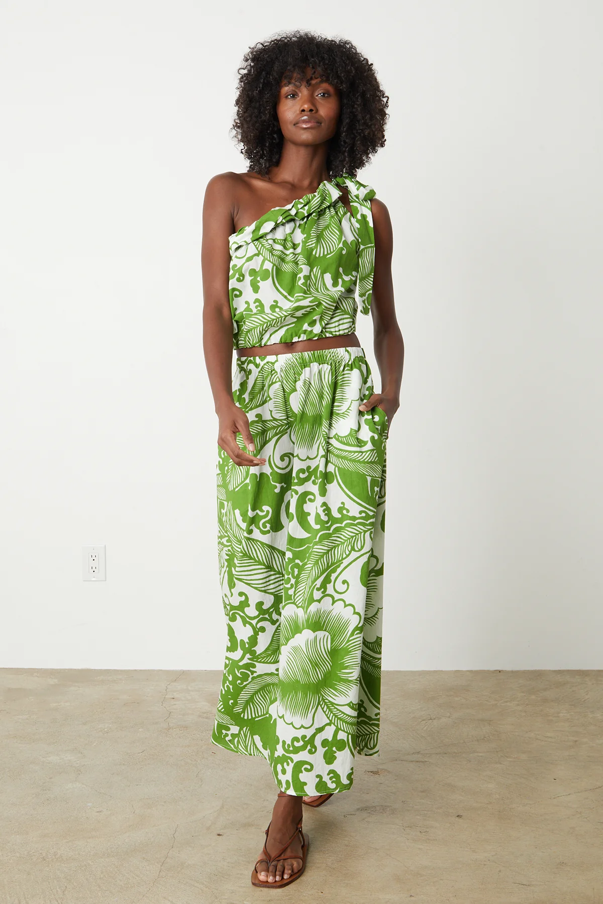 JULIANA PRINTED MAXI SKIRT - Image 6