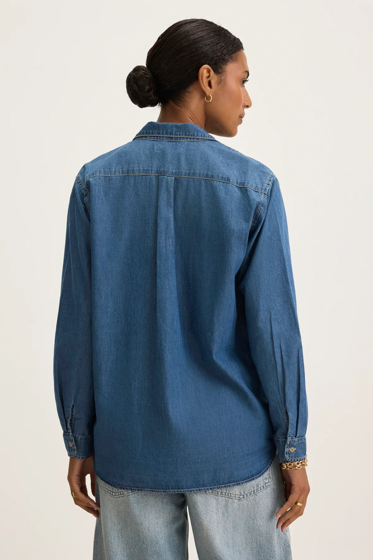 KASSA CHAMBRAY SHIRT - Image 4