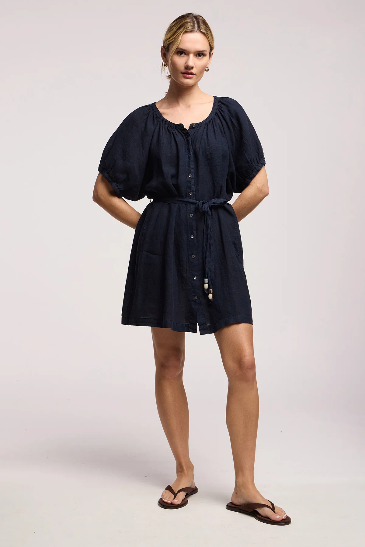 KAYELLA LINEN DRESS - Image 4