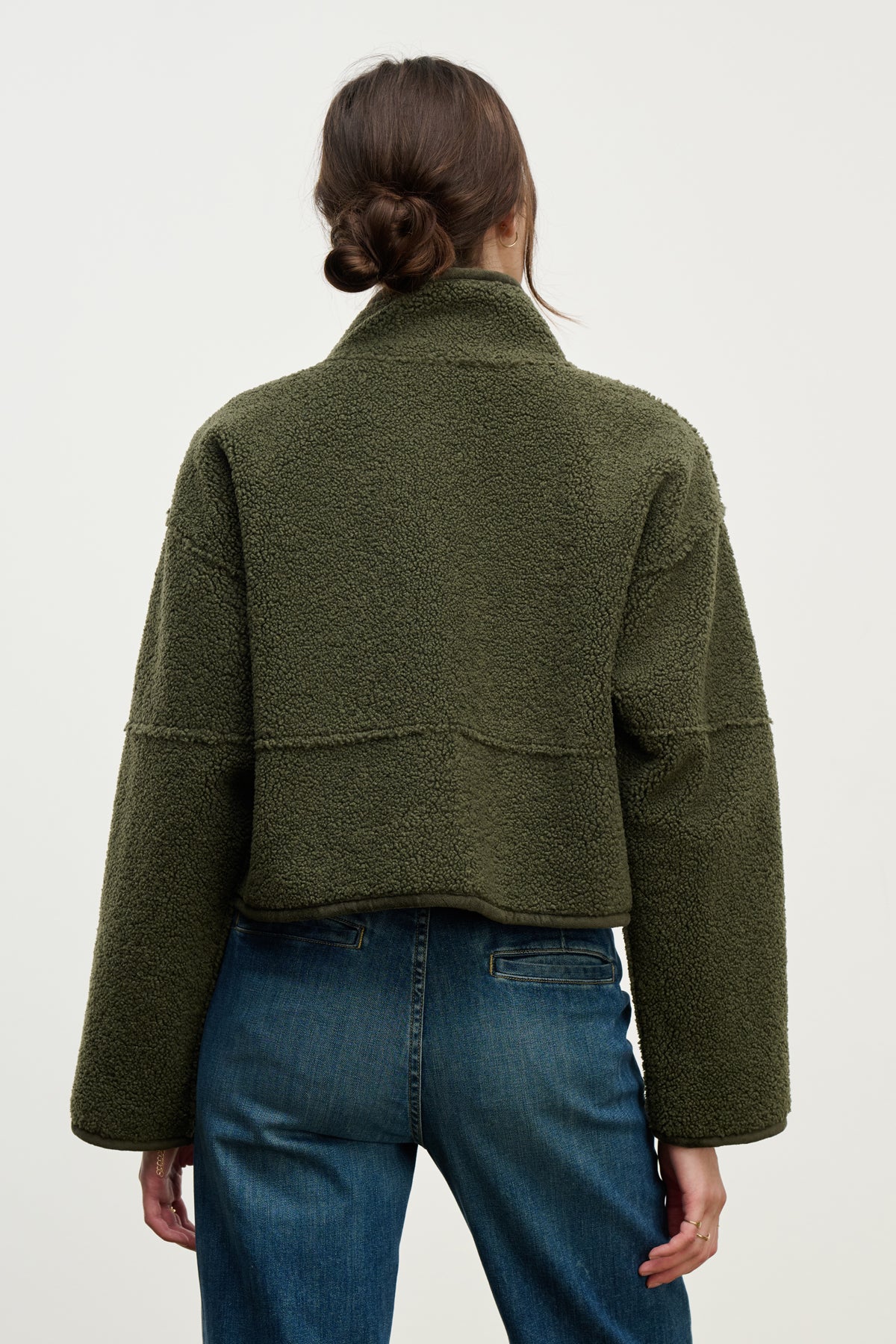 KELLY LUXE SHERPA REVERSIBLE JACKET - Image 20