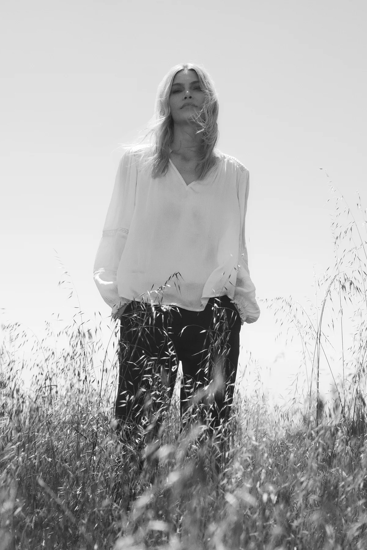 KOREN V-NECK BLOUSE - Image 4
