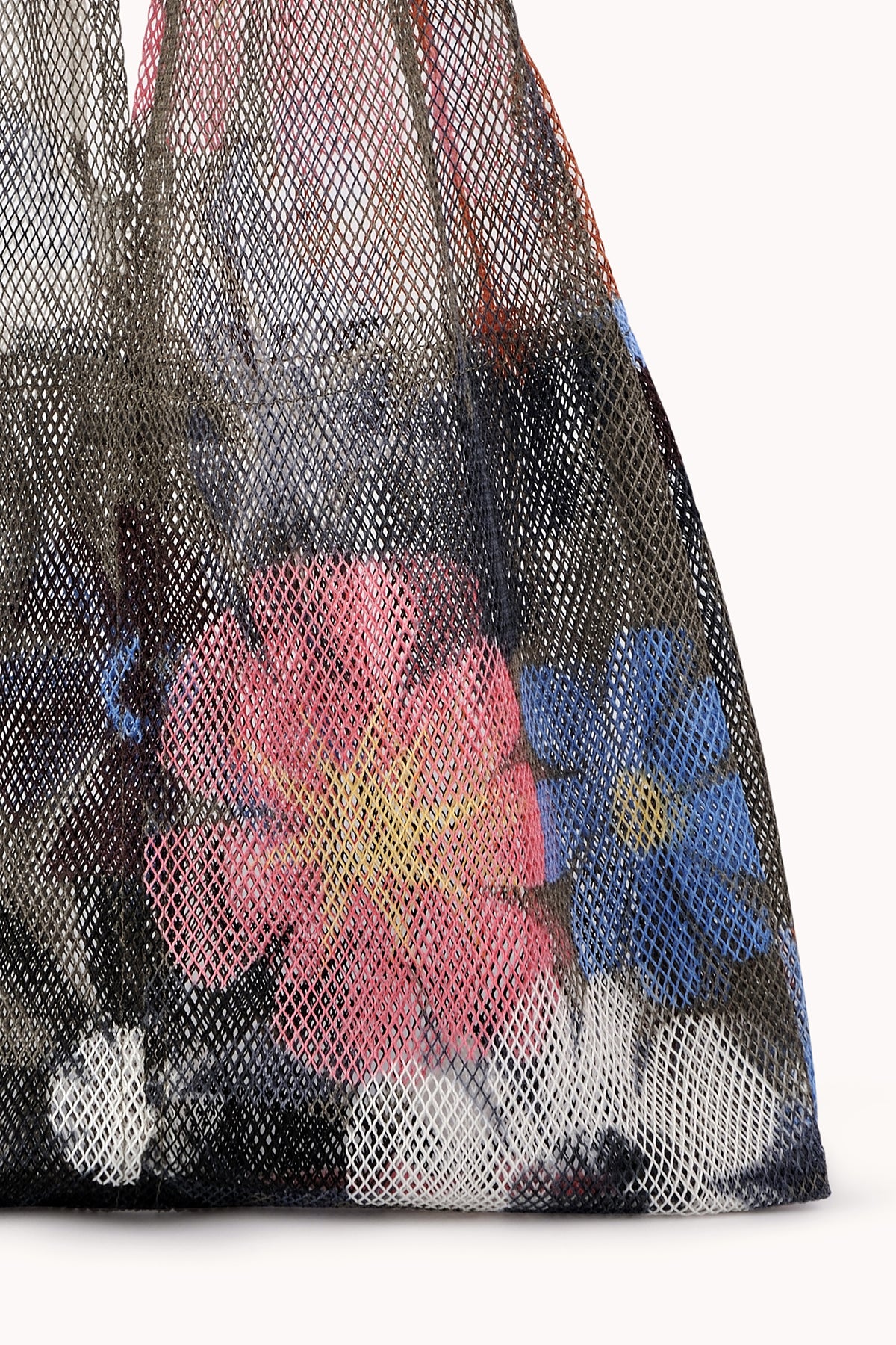 LARGE FLORAL PRINT MESH TOTE BY EPICE - Image 6
