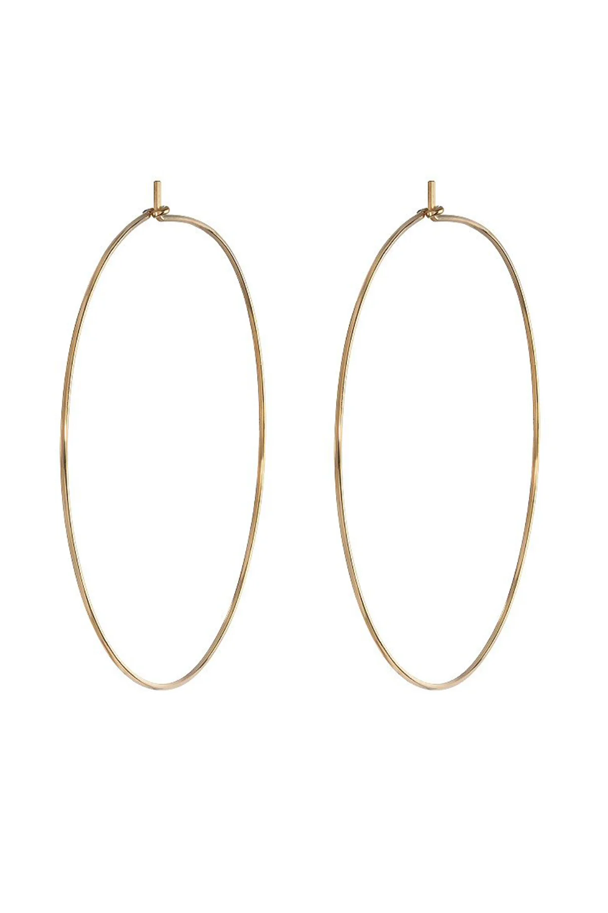 LARGE HOOP EARRINGS BY BYCHARI