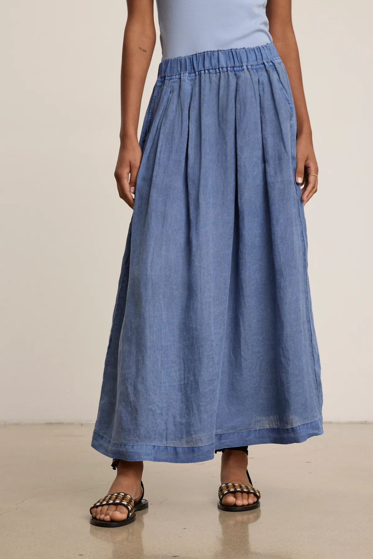LINDA LINEN SKIRT - Image 2