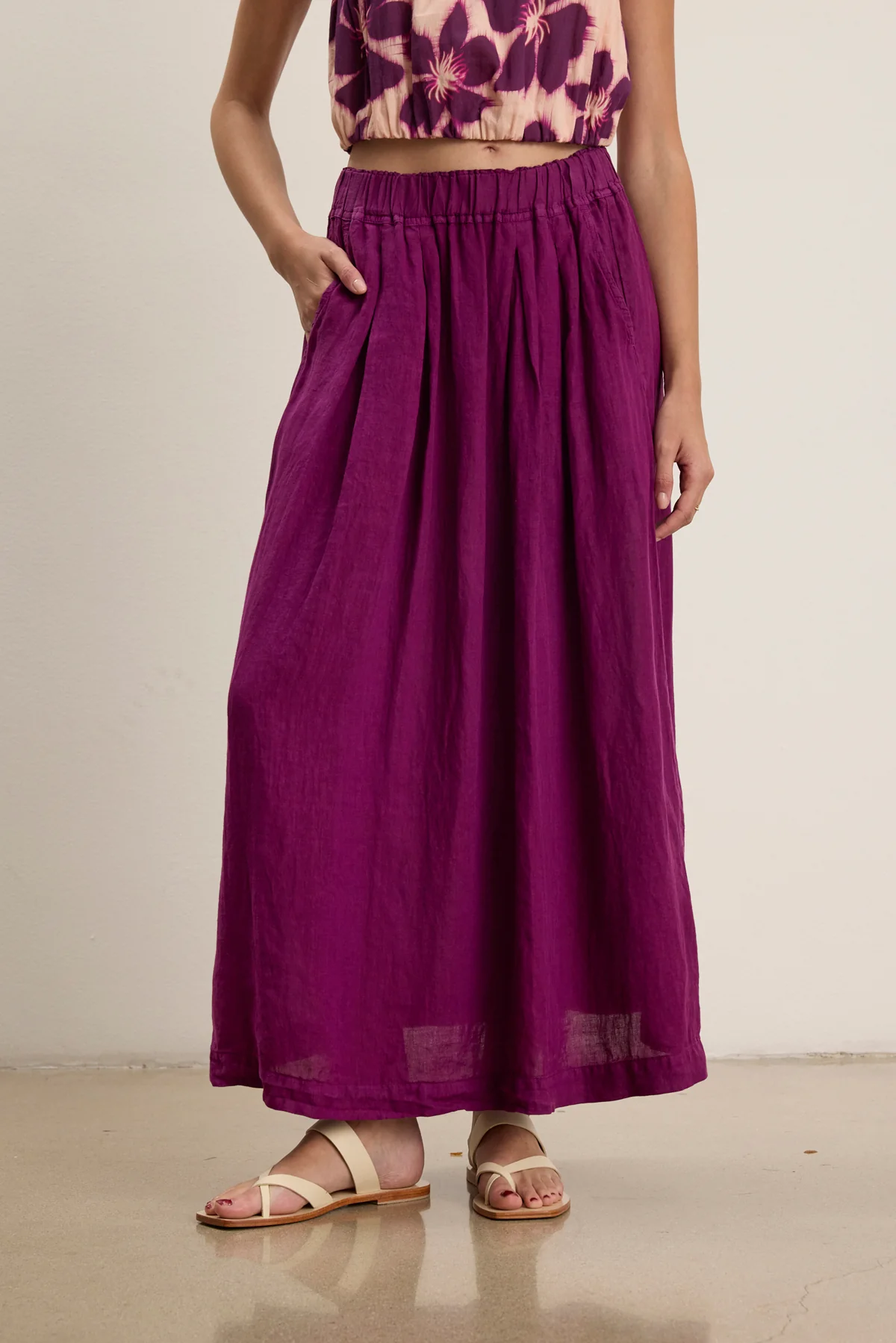 LINDA LINEN SKIRT - Image 7