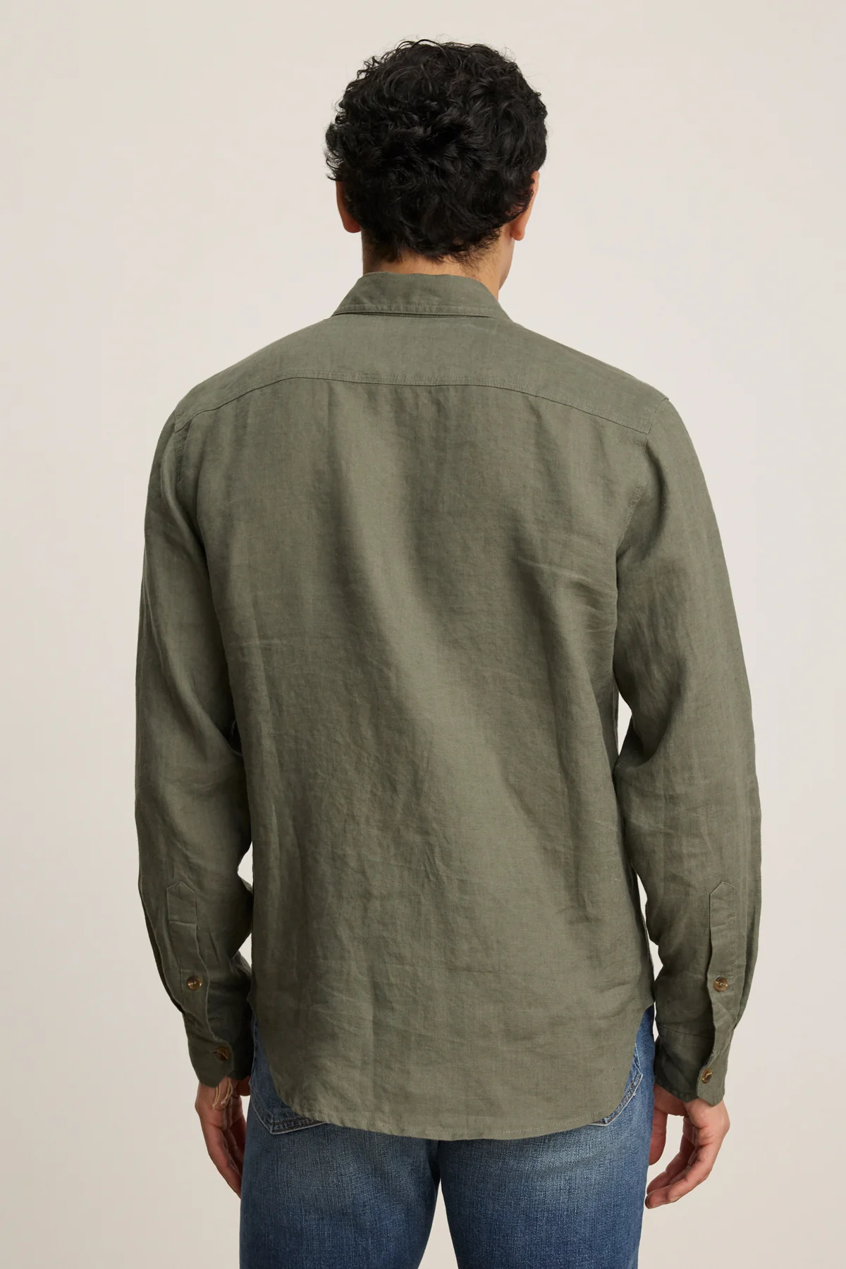 LINDEN LINEN BUTTON-UP SHIRT - Image 4