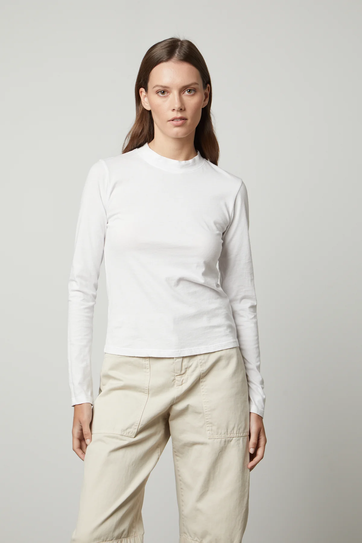 LINNY MOCK NECK TEE - Image 6