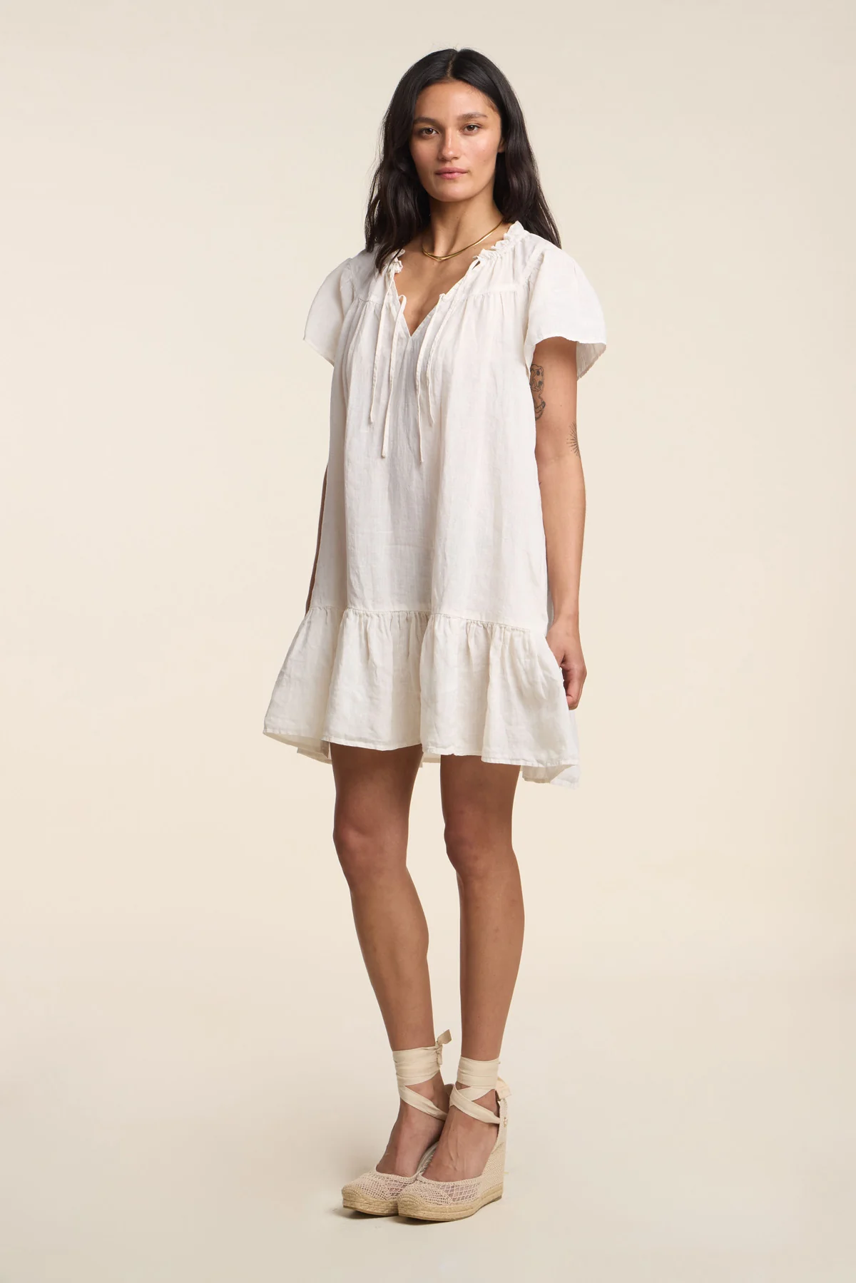 LIVVY LINEN DRESS - Image 2