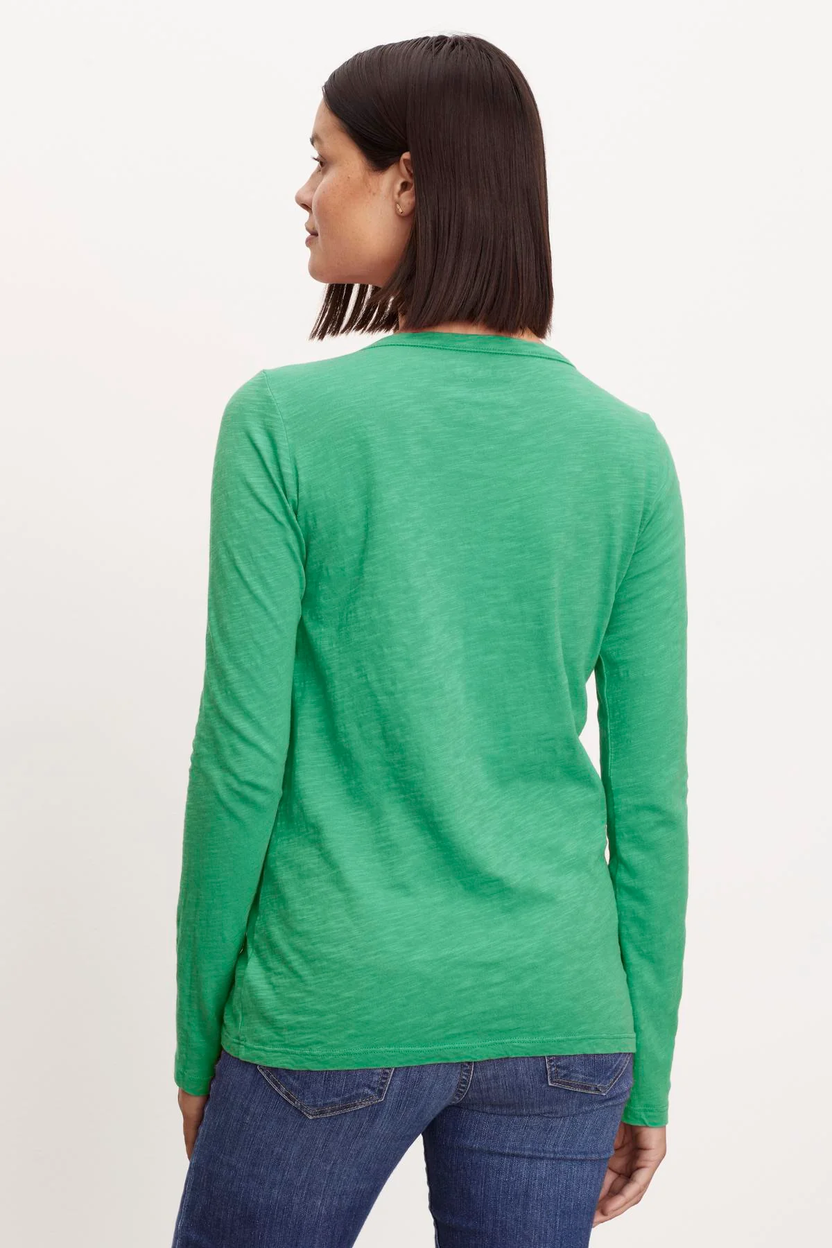 LIZZIE ORIGINAL SLUB LONG SLEEVE TEE - Image 3
