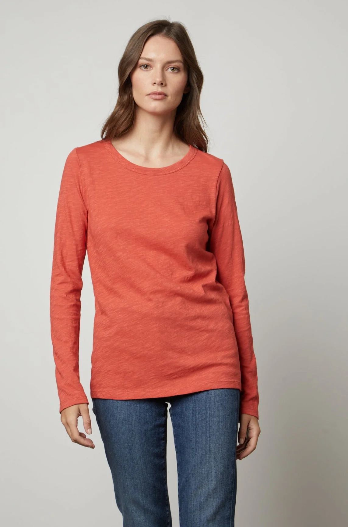 LIZZIE ORIGINAL SLUB LONG SLEEVE TEE - Image 4